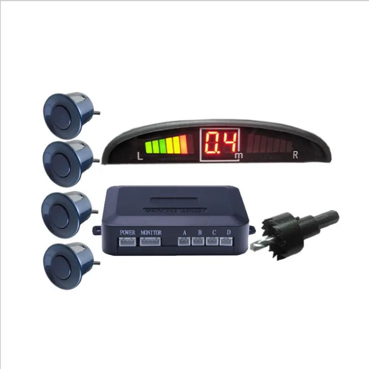 Car Auto Parktronic LED Parking Sensor With 4 Sensors Reverse Backup Car Parking Radar Monitor Detector System Backlight Display
Car Auto Parktronic LED Parking Sensor With 4 Sensors Reverse Backup Car Parking Radar Monitor Detector System Backlight Display