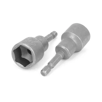 UXCELL Newest 5 pcs 1/4-inch Shank Hex Socket 17mm Nut Setter Driver Bit Adapter Gray 
UXCELL Newest 5 pcs 1/4-inch Shank Hex Socket 17mm Nut Setter Driver Bit Adapter Gray