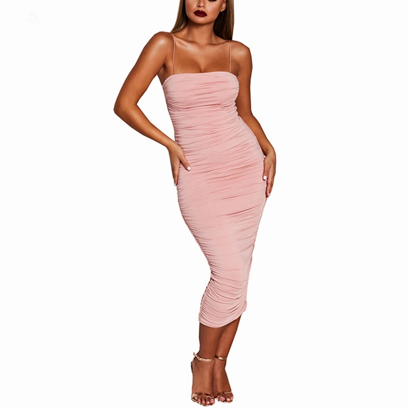 Boussac Women Dresses Elegant Slash Neck Pleated Midi Dress High Quality Women Party Dress
Boussac Women Dresses Elegant Slash Neck Pleated Midi Dress High Quality Women Party Dress