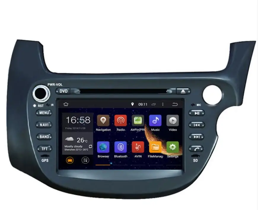 GIFT ROM 16G Quad Core Android 7.1 Fit HONDA FIT, JAZZ RHD 2007 - 2013 CAR DVD PLAYER Multimedia Navigation GPS STEREO DVD RADIO
GIFT ROM 16G Quad Core Android 7.1 Fit HONDA FIT, JAZZ RHD 2007 - 2013 CAR DVD PLAYER Multimedia Navigation GPS STEREO DVD RADIO