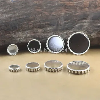 Blank Round Crown Bezel Trays Pad Bases Settings Resin Cabochon Findings for Floating Charm Lockets Making Silver tone
Blank Round Crown Bezel Trays Pad Bases Settings Resin Cabochon Findings for Floating Charm Lockets Making Silver tone