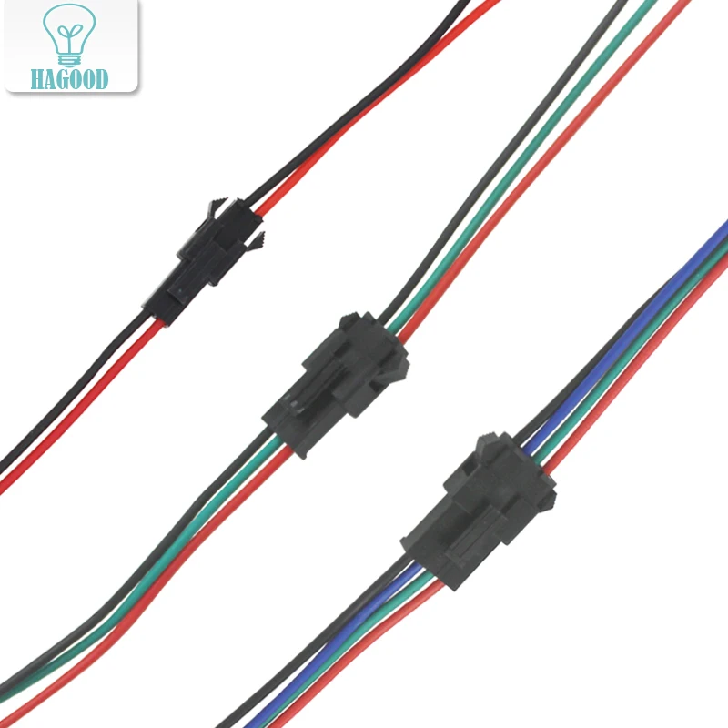 10Pairs JST SM 2Pin/3Pin/4Pin Quick Connector Terminal Wire Male and Female Plug Adapter Line Cable for Led Lamp Strip
10Pairs JST SM 2Pin/3Pin/4Pin Quick Connector Terminal Wire Male and Female Plug Adapter Line Cable for Led Lamp Strip