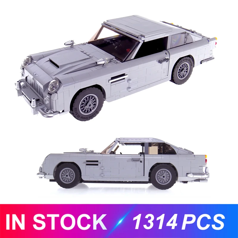 Technic Series 10262 Aston Martin DB5 Set Building Blocks Bricks Children Car Model Gifts Toys Compatible LGsSet
Technic Series 10262 Aston Martin DB5 Set Building Blocks Bricks Children Car Model Gifts Toys Compatible LGsSet