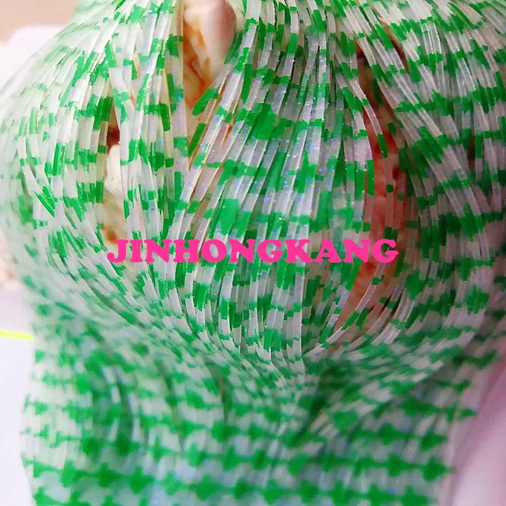 200 strands Silicone Skirts Fishing Accessories, DIY spinnerbatis buzzbaits rubber jig lures, Salty Squid Rubber---84
200 strands Silicone Skirts Fishing Accessories, DIY spinnerbatis buzzbaits rubber jig lures, Salty Squid Rubber---84