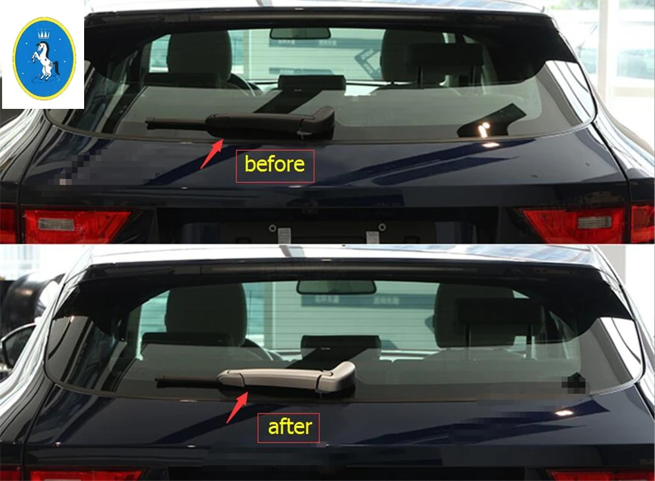 Exterior For Jaguar F-Pace 2017 ABS Behind Rear Window Wiper Decoration Protective Cover Kit Trim 3 Piece
Exterior For Jaguar F-Pace 2017 ABS Behind Rear Window Wiper Decoration Protective Cover Kit Trim 3 Piece