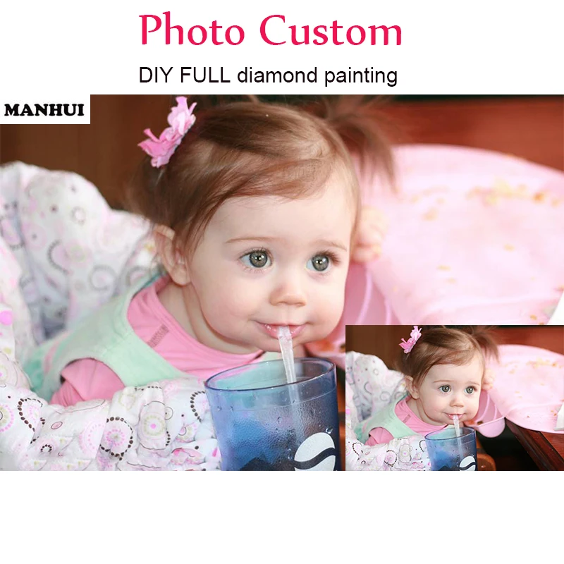 DIY Diamond Painting! Private custom Photo Custom Make Your Own Diamond Painting Full Square Drill Diamond Embroidery A004
DIY Diamond Painting! Private custom Photo Custom Make Your Own Diamond Painting Full Square Drill Diamond Embroidery A004