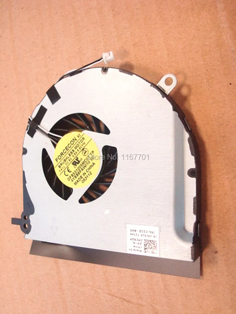 Original Laptop/Notebook CPU Cooling Fan For Dell XPS 15Z L511X 0PC5GP PC5GP 4YSS8FAWI00 KSB0505HA-D-AK84 DFS531005MC0T-FA1J
Original Laptop/Notebook CPU Cooling Fan For Dell XPS 15Z L511X 0PC5GP PC5GP 4YSS8FAWI00 KSB0505HA-D-AK84 DFS531005MC0T-FA1J