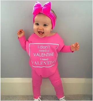 Newborn Infant Kids Baby Girl Clothes Cotton Romper Long Sleeve Letter Jumpsuit Casual Clothing Baby Girls Outfit
Newborn Infant Kids Baby Girl Clothes Cotton Romper Long Sleeve Letter Jumpsuit Casual Clothing Baby Girls Outfit