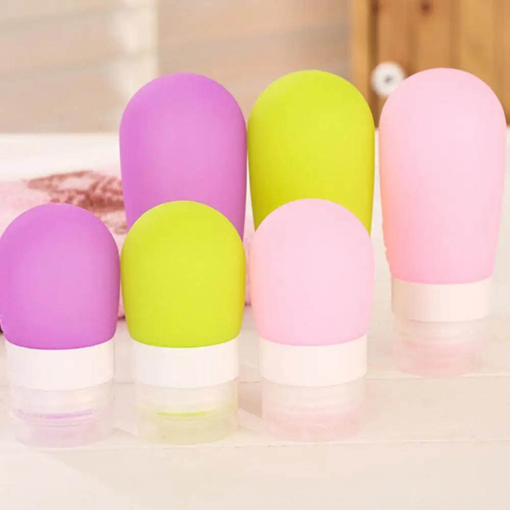 Hot Selling Silicone Refillable Portable Mini Traveler Packing Bottle Press Bottle Cosmetics Shampoo Container Candy Color
Hot Selling Silicone Refillable Portable Mini Traveler Packing Bottle Press Bottle Cosmetics Shampoo Container Candy Color