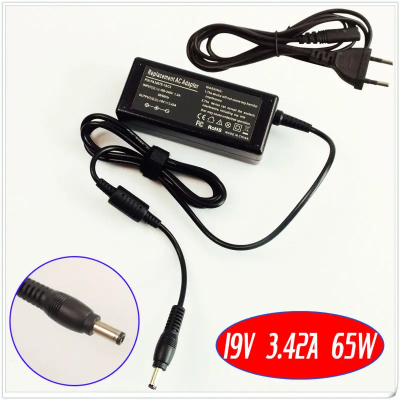 For Toshiba Satellite PA-3432E-1AC3 PA3917U-1ACA Laptop Battery Charger / Ac Adapter 19V 3.42A 65W
For Toshiba Satellite PA-3432E-1AC3 PA3917U-1ACA Laptop Battery Charger / Ac Adapter 19V 3.42A 65W