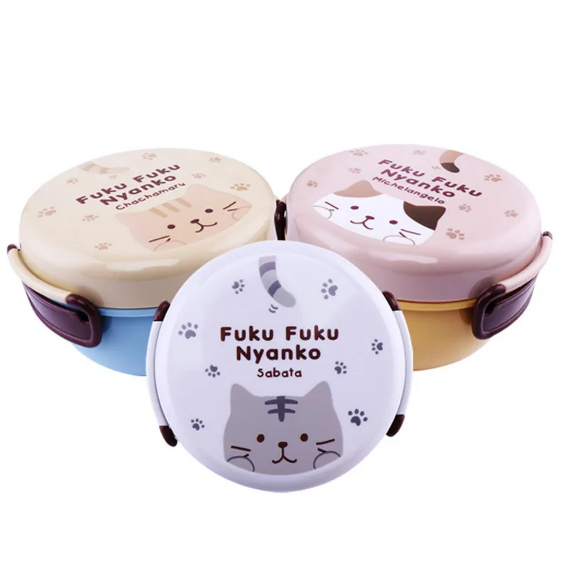 2019 Hot plastic Cute Cat Lunchbox Microwavable Bento Box Thermal Insulated Eco-Friendly Lunch Box Kitchen Food Containers
2019 Hot plastic Cute Cat Lunchbox Microwavable Bento Box Thermal Insulated Eco-Friendly Lunch Box Kitchen Food Containers