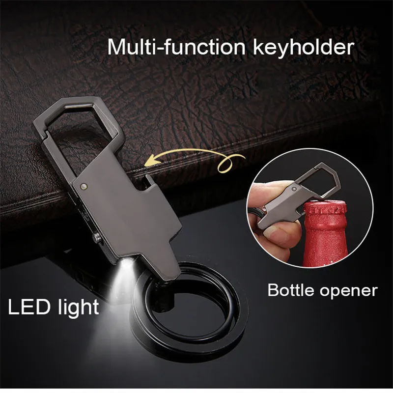 Creative LED Light Metal Key Holder Pendant Opener Keychain Unisex Key Holder for Automobile Keys Housekeeper Keys Organizer
Creative LED Light Metal Key Holder Pendant Opener Keychain Unisex Key Holder for Automobile Keys Housekeeper Keys Organizer