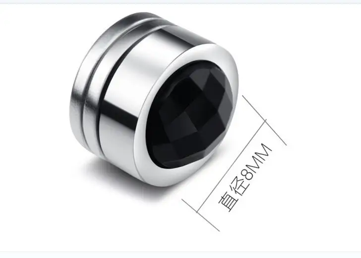 1Pair Super Earrings Titanium Steel Men mens Trendy Round Clip Black no Stud Earring Magnet Magnetic Earrings
1Pair Super Earrings Titanium Steel Men mens Trendy Round Clip Black no Stud Earring Magnet Magnetic Earrings