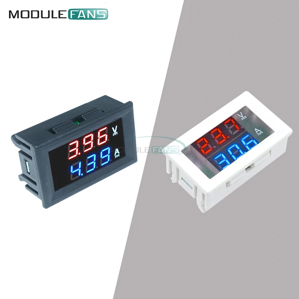 DC 100V 10A 0.28 inch 20mA Mini Digital Voltmeter Ammeter Panel Amp Volt Current Meter Tester Blue Red Dual LED Display
DC 100V 10A 0.28 inch 20mA Mini Digital Voltmeter Ammeter Panel Amp Volt Current Meter Tester Blue Red Dual LED Display