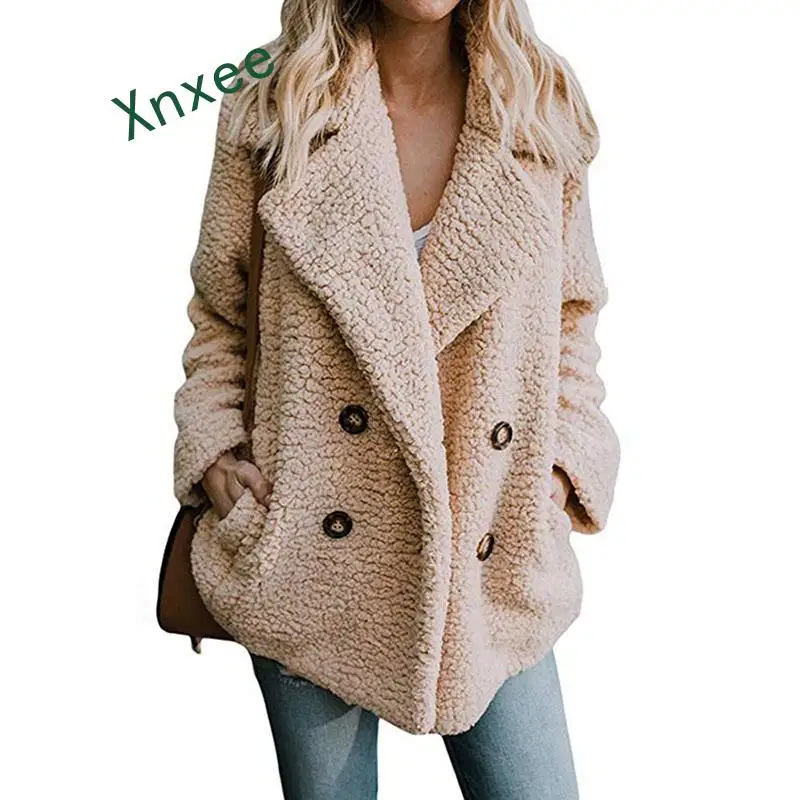 Xnxee 2019 Women Warm Faux Fur Jacket Winter Fashion Thick Teddy Coat Oversized Wool Outerwear
Xnxee 2019 Women Warm Faux Fur Jacket Winter Fashion Thick Teddy Coat Oversized Wool Outerwear
