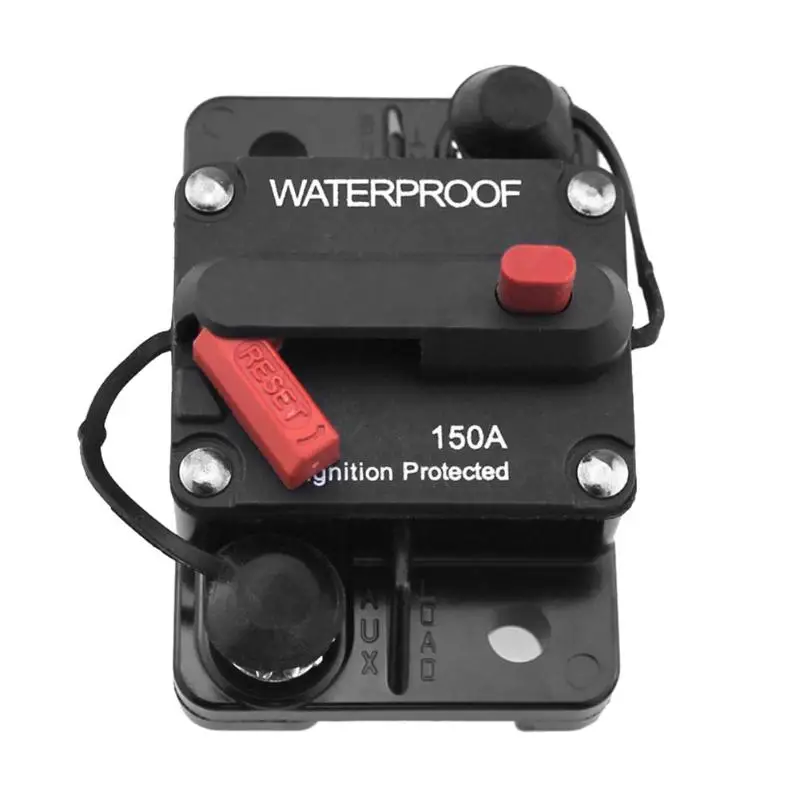VODOOL 1PC 70A/80A/90A/140A/150A Switchable Manual Reset Circuit Breaker IP67 Waterproof F433-150A for Marine Boat RV Switch
VODOOL 1PC 70A/80A/90A/140A/150A Switchable Manual Reset Circuit Breaker IP67 Waterproof F433-150A for Marine Boat RV Switch