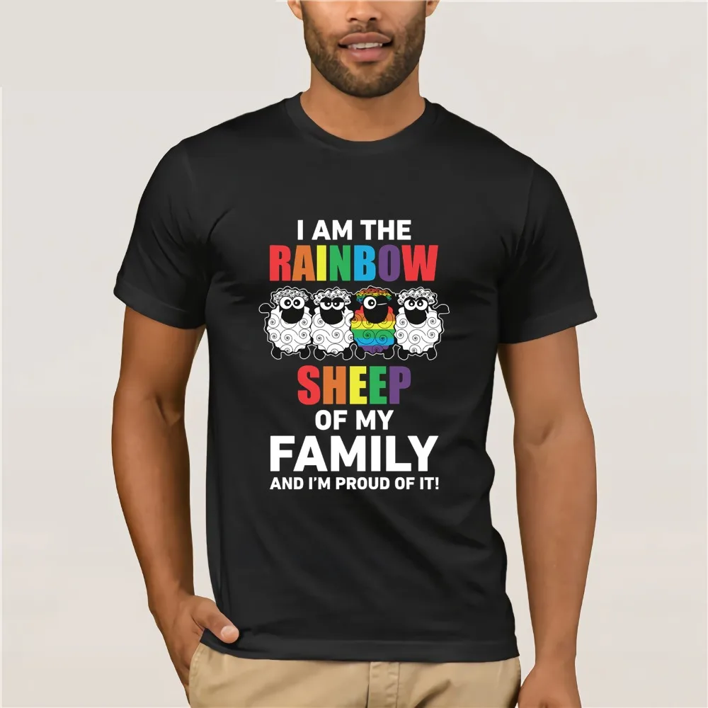 I AM THE RAINBOW SHEEP OF THE FAMILY T SHIRT GAY PRIDE BIRTHDAY LGBTQ LESBIAN Cheap Price 100 % Cotton T-Shirts Top Tee
I AM THE RAINBOW SHEEP OF THE FAMILY T SHIRT GAY PRIDE BIRTHDAY LGBTQ LESBIAN Cheap Price 100 % Cotton T-Shirts Top Tee