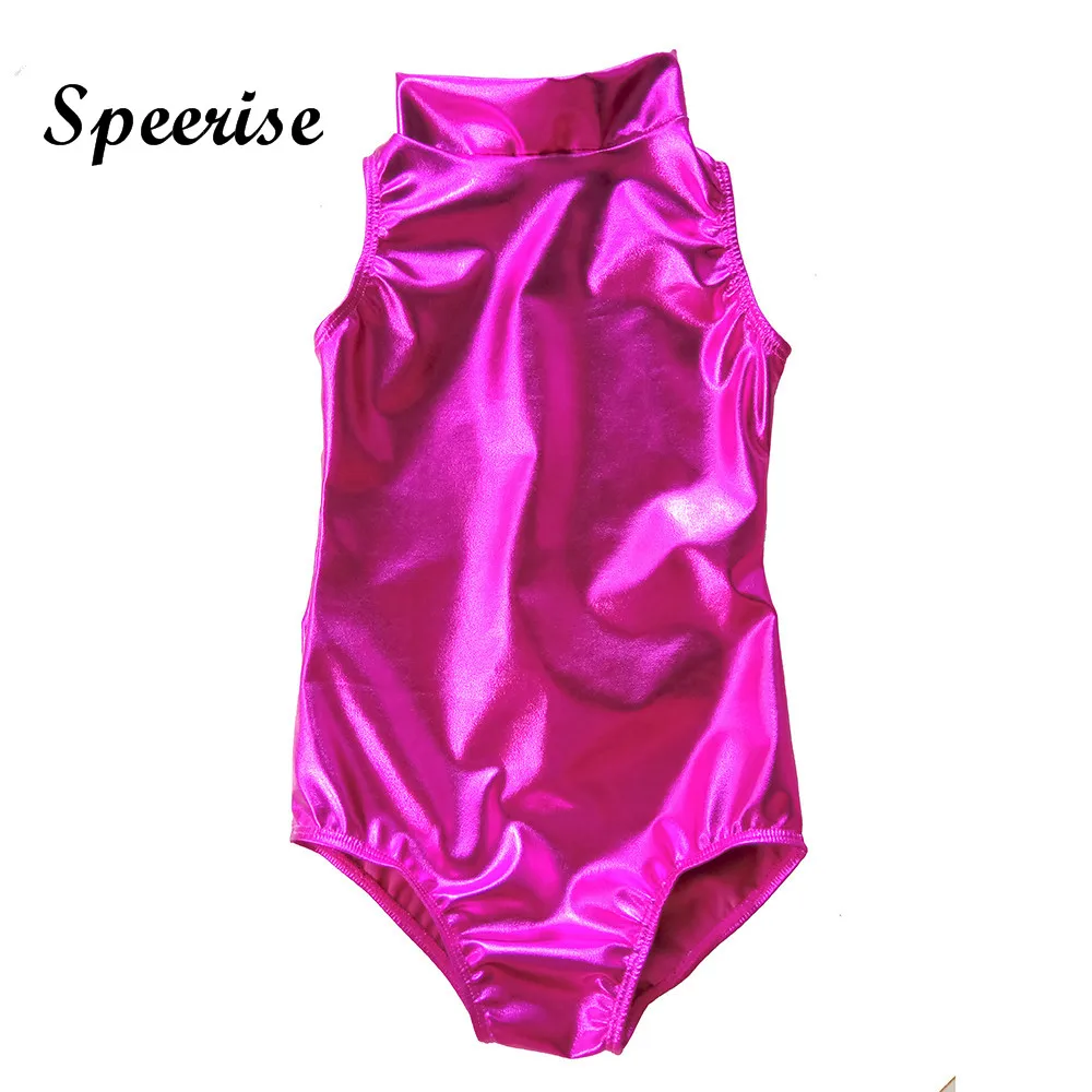 per danza Speerise Calzamaglia//body per bambine a manica lunga in elastan