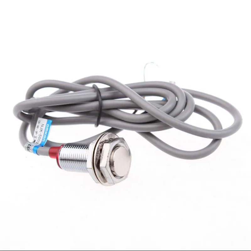 2Pcs M12 DC PNP NO 10mm hall effect magnetic sensor NJK-5002A