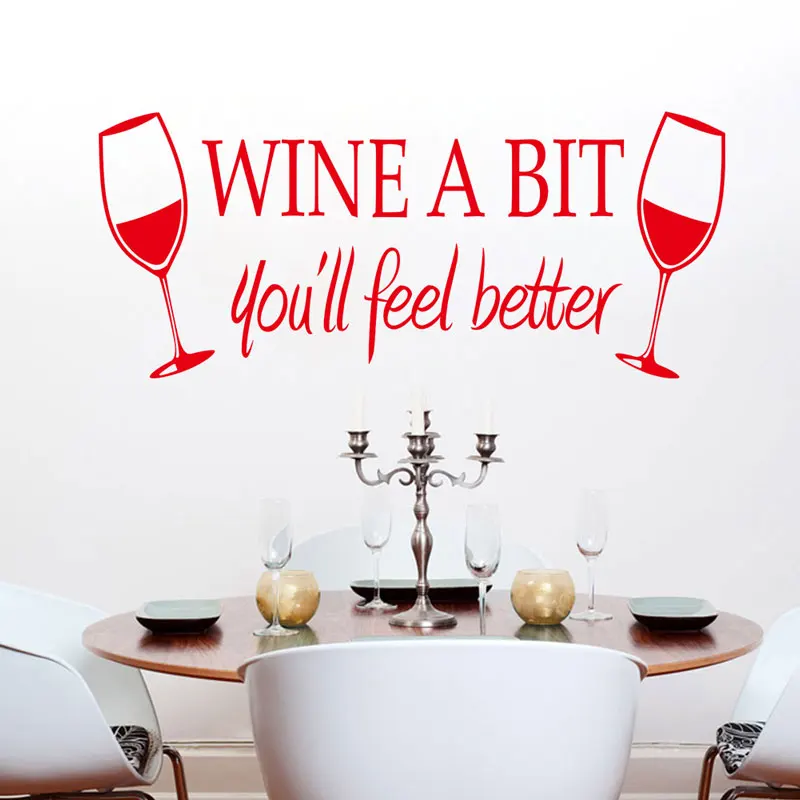 Red Wine Glass Sticker WINE A BIT Background Living Room bedroom background home decor pvc Generation wall stickers
Red Wine Glass Sticker WINE A BIT Background Living Room bedroom background home decor pvc Generation wall stickers