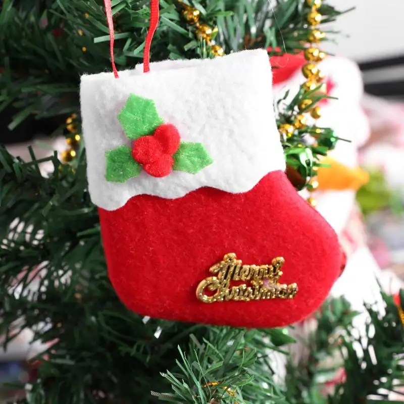 6/12pcs Christmas Stockings Hanging Christmas Tree Decoration Ornaments New Year Candy Bag Gifts Socks Stocking Xmas Ornament
6/12pcs Christmas Stockings Hanging Christmas Tree Decoration Ornaments New Year Candy Bag Gifts Socks Stocking Xmas Ornament