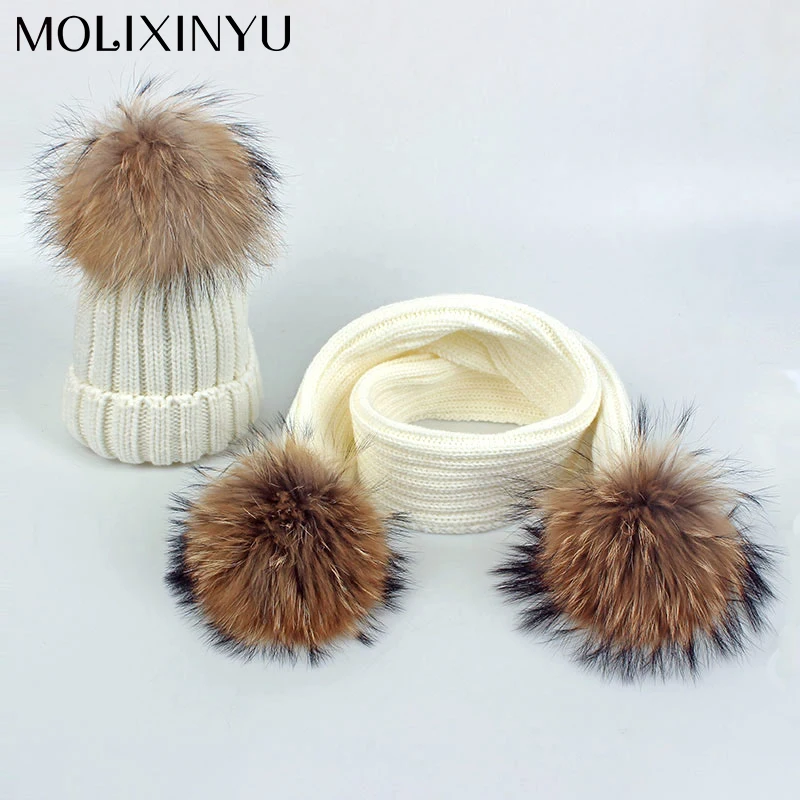 MOLIXINYU 2019 New Children Winter Set 2pcs/lot Baby Hat Baby Scarf PomPoms Knitted Hat For Children Cap Winter Scarf For Kids
MOLIXINYU 2019 New Children Winter Set 2pcs/lot Baby Hat Baby Scarf PomPoms Knitted Hat For Children Cap Winter Scarf For Kids