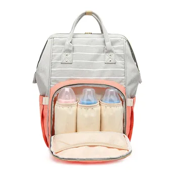 Fashion Mummy Bag Striped Maternity Nappy Bag Large Capacity Baby Bag Travel Backpack Designer Nursing Bag for Baby Care
Fashion Mummy Bag Striped Maternity Nappy Bag Large Capacity Baby Bag Travel Backpack Designer Nursing Bag for Baby Care