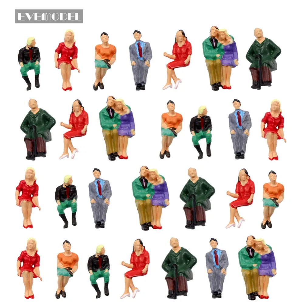 32pcs Model Railway O scale Seated Figure 1:43 Painted Sitting Couple People P4805
32pcs Model Railway O scale Seated Figure 1:43 Painted Sitting Couple People P4805