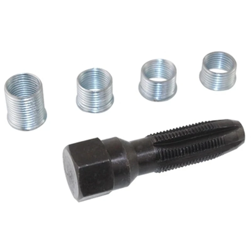 Набор для ремонта резьбы свечей зажигания 14 мм Rethread Tool Kit Reamer Tap M14x1.25
Набор для ремонта резьбы свечей зажигания 14 мм Rethread Tool Kit Reamer Tap M14x1.25