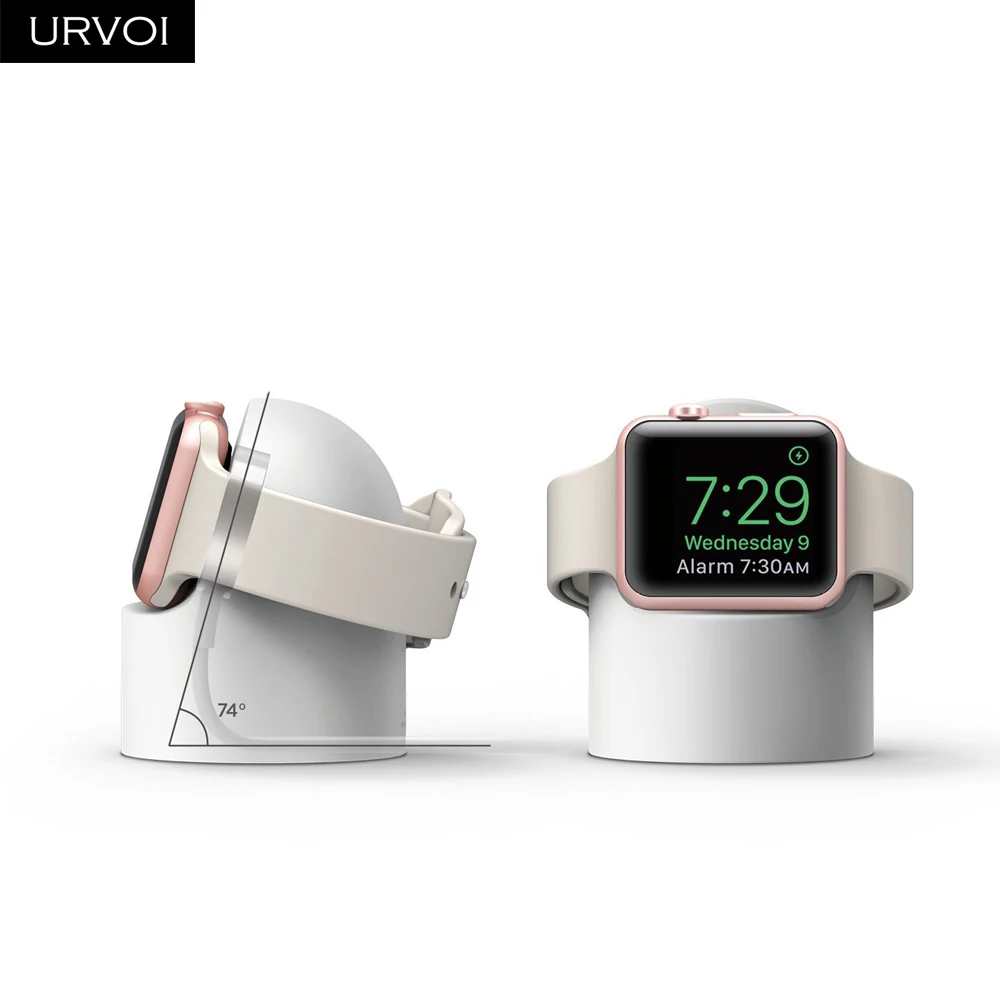 URVOI stand for apple watch series 4 3 2 1 holder watchOS 5 Nightstand keeper silicone home charging dock for classic design
URVOI stand for apple watch series 4 3 2 1 holder watchOS 5 Nightstand keeper silicone home charging dock for classic design