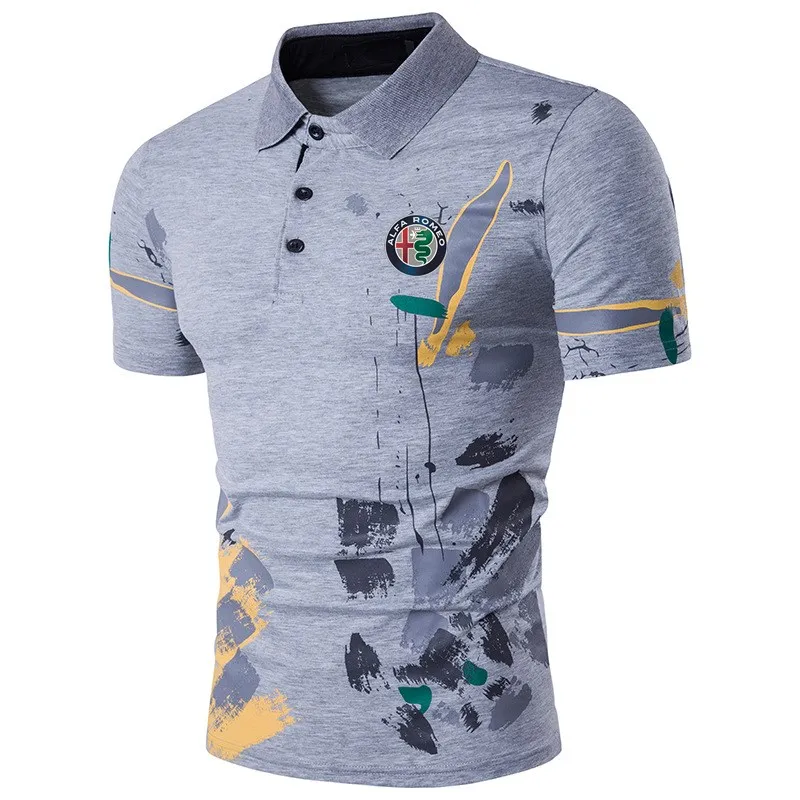 Summer Tops&Tees Men's Polo shirts Business men brands Floral T Shirts 3D Turn-down collar mens alfa romeo printed polos tshirt
Summer Tops&Tees Men's Polo shirts Business men brands Floral T Shirts 3D Turn-down collar mens alfa romeo printed polos tshirt