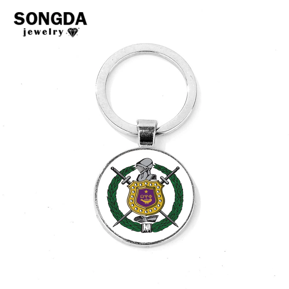 SONGDA New Omegaa Psi Phi Fraternity Keychain Bag Charms Short and Long Pendant Key Ring High Quality Metal Wallet Car Key Chain
SONGDA New Omegaa Psi Phi Fraternity Keychain Bag Charms Short and Long Pendant Key Ring High Quality Metal Wallet Car Key Chain