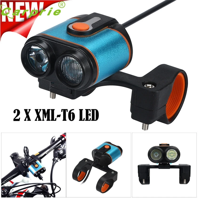 Super 2 x XML T6 LED 4 Modes Bicycle Lamp Bike Light Headlight Cycling Torch 170130
Super 2 x XML T6 LED 4 Modes Bicycle Lamp Bike Light Headlight Cycling Torch 170130