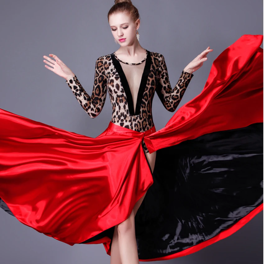 New Stle Spanish Dance Skirt Black Red Latin Dance Dress Paso Doble Skirt Cloak Dance Dress Woman Performance Dance Skirt
New Stle Spanish Dance Skirt Black Red Latin Dance Dress Paso Doble Skirt Cloak Dance Dress Woman Performance Dance Skirt