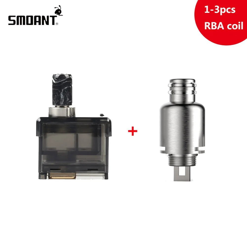 Original Smoant Pasito Pod 3ML Cartridge With Extra 1-3pcs 0.5ohm Smoant Pasito RBA Coil Head Vape
Original Smoant Pasito Pod 3ML Cartridge With Extra 1-3pcs 0.5ohm Smoant Pasito RBA Coil Head Vape