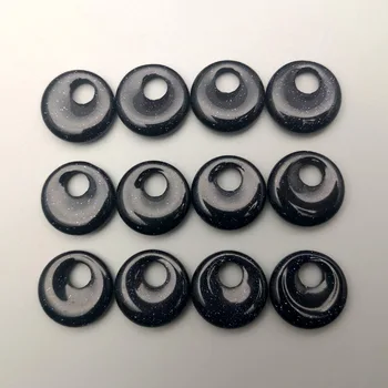 Blue sand 18mm natural stone beads For Jewelry Making Necklace Earrings donut charm accessories Fashion 24pc wholesale
Blue sand 18mm natural stone beads For Jewelry Making Necklace Earrings donut charm accessories Fashion 24pc wholesale
