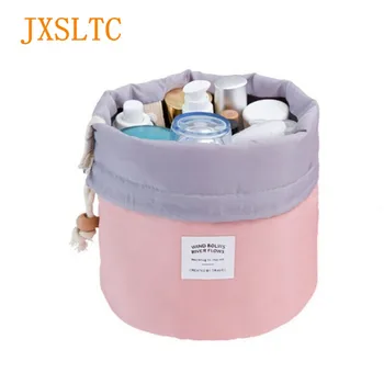 JXSLTC Portable Personal hygiene Travel Cosmetic Bag Round Nylon Cosmetics makeup Organizer Bags Drawstring Wash toiletry Bag
JXSLTC Portable Personal hygiene Travel Cosmetic Bag Round Nylon Cosmetics makeup Organizer Bags Drawstring Wash toiletry Bag