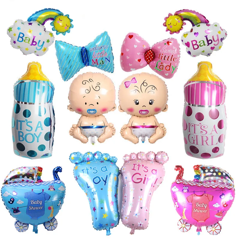 1pc Baby Shower Balloons Baby Boy Girl Aluminium Foil Balloons For Kids One Year Birthday Party Decoration Air Ballon Supplies
1pc Baby Shower Balloons Baby Boy Girl Aluminium Foil Balloons For Kids One Year Birthday Party Decoration Air Ballon Supplies