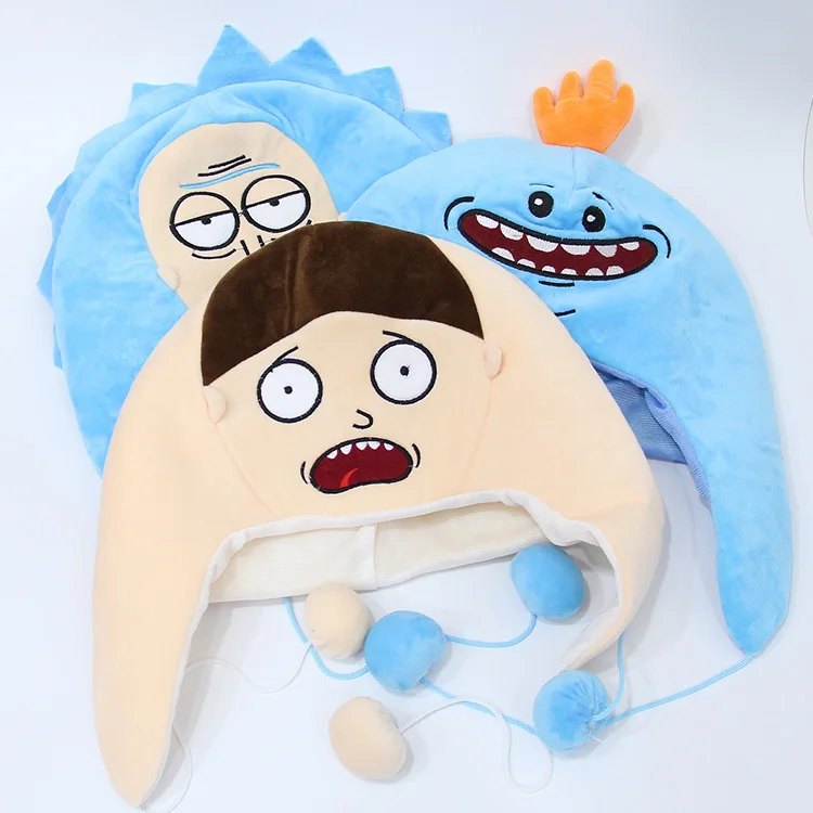 Cartoon Rick and Morty Plush Hat Cosplay Cap Soft Stuffed Animal Gift for Adult High Quality
Cartoon Rick and Morty Plush Hat Cosplay Cap Soft Stuffed Animal Gift for Adult High Quality