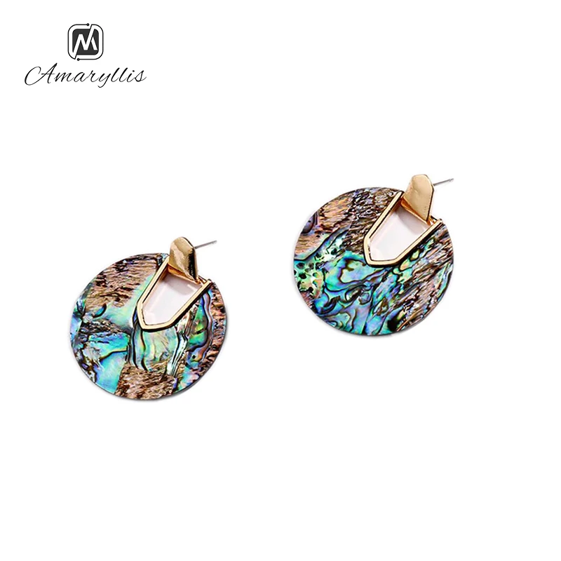 Amaiyllis Boho Shell Geometric Round Earring For Women Large Color Block Print Tortoiseshell Earrings Acrylic Acetic Arc Earring
Amaiyllis Boho Shell Geometric Round Earring For Women Large Color Block Print Tortoiseshell Earrings Acrylic Acetic Arc Earring