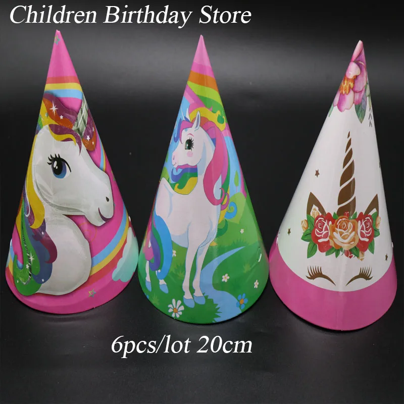 6pcs/lot Unicorn party hats kids birthday party decorations Unicorn hats baby shower party supplies Unicorn paper hats
6pcs/lot Unicorn party hats kids birthday party decorations Unicorn hats baby shower party supplies Unicorn paper hats