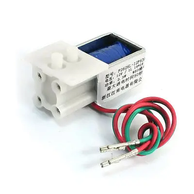 High quality Open Frame Gas Valve Solenoid Electromagnet DC 12V 2.3W 1L 50% Electrified Rate Free shipping
