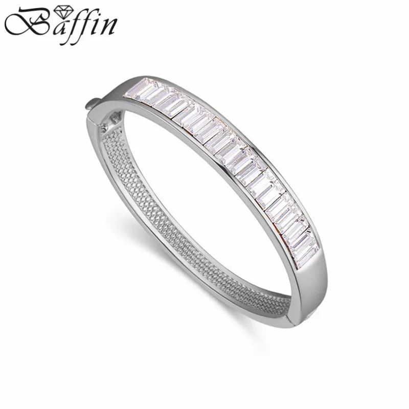 2015 New 100% Crystals from SWAROVSKI Bracelet Bangles Rhodium Plated Pulseras Women Fashion Joyas 3 Colors
2015 New 100% Crystals from SWAROVSKI Bracelet Bangles Rhodium Plated Pulseras Women Fashion Joyas 3 Colors
