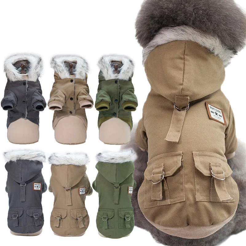 Winter Dog Clothes Fur Collar Pet Dog Coat Warm Puppy Outfit Clothing for Small Dogs French Bulldog Pet Jacket Ropa Para Perro
Winter Dog Clothes Fur Collar Pet Dog Coat Warm Puppy Outfit Clothing for Small Dogs French Bulldog Pet Jacket Ropa Para Perro
