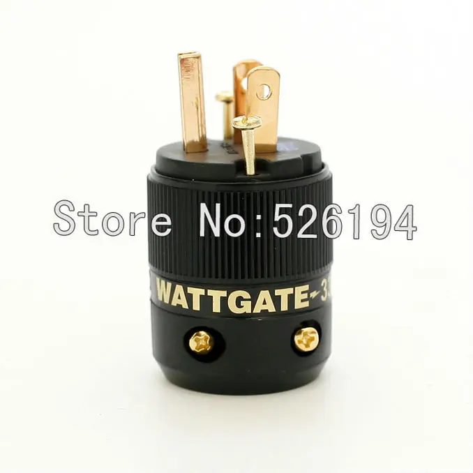 Free shipping one pcs Wattgate 330i 24K GOLD Plated Copper AC Power Cord Male Plug one pieces
Free shipping one pcs Wattgate 330i 24K GOLD Plated Copper AC Power Cord Male Plug one pieces