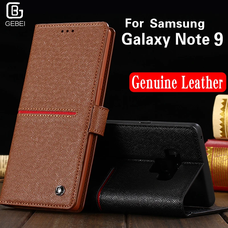 For Samsung Note 9 Case Genuine Leather Wallet Card Stand Protection Flip Case for Samsung Galaxy Note 9 Note9 Case Cover Coque
For Samsung Note 9 Case Genuine Leather Wallet Card Stand Protection Flip Case for Samsung Galaxy Note 9 Note9 Case Cover Coque
