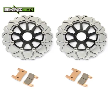 BIKINGBOY For HONDA CBR 900 RR CBR900RR Fireblade / Japan 1998 1999 98 99 Wavy / Round Front Brake Discs Disks Rotors Pads
BIKINGBOY For HONDA CBR 900 RR CBR900RR Fireblade / Japan 1998 1999 98 99 Wavy / Round Front Brake Discs Disks Rotors Pads