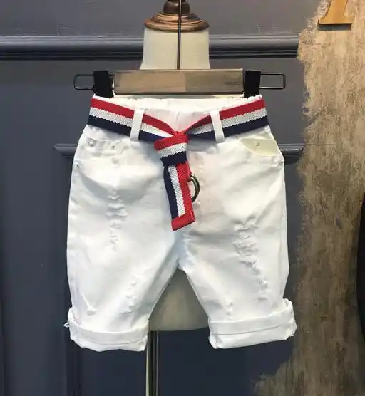white jeans 4t boy