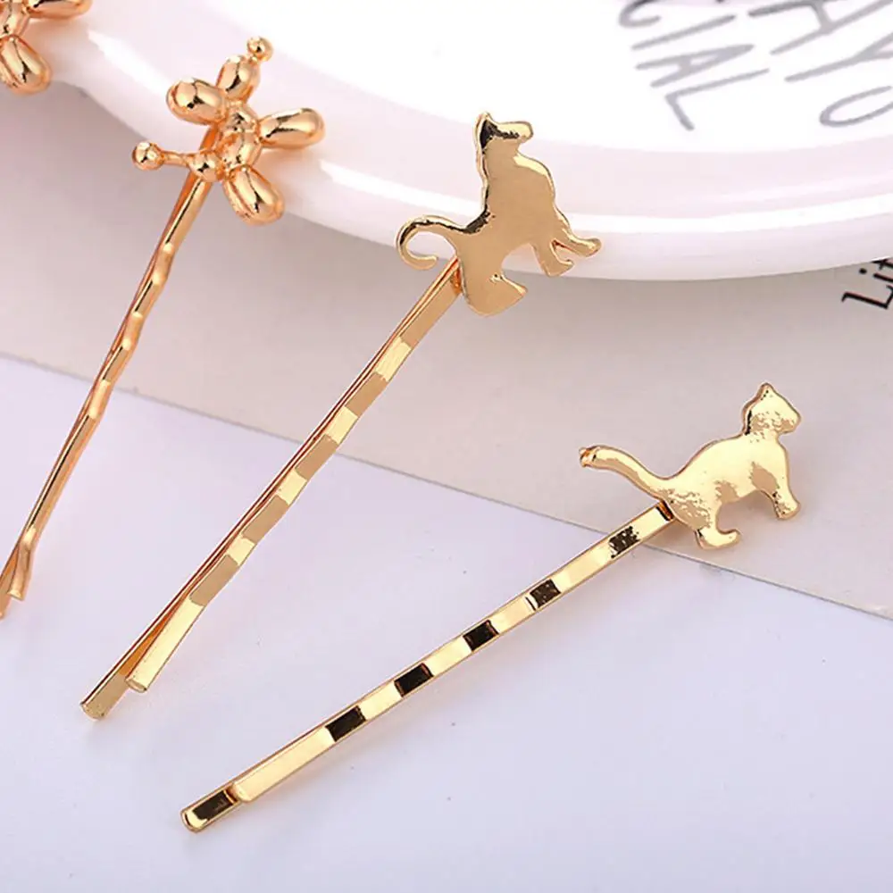 Women Cute Puppy Dog Wavy Hairpins Korean Metallic Gold Baking Paint Hair Clip Preppy Style Side Bangs Hair Styling Accessories
Women Cute Puppy Dog Wavy Hairpins Korean Metallic Gold Baking Paint Hair Clip Preppy Style Side Bangs Hair Styling Accessories