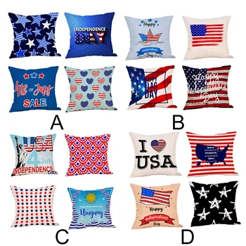 Kussensloop 4pcs Kussensloop Independence Day Style Throw Pillowcase Pillow Covers Pillow Case Polyester Decorative #ND
Kussensloop 4pcs Kussensloop Independence Day Style Throw Pillowcase Pillow Covers Pillow Case Polyester Decorative #ND